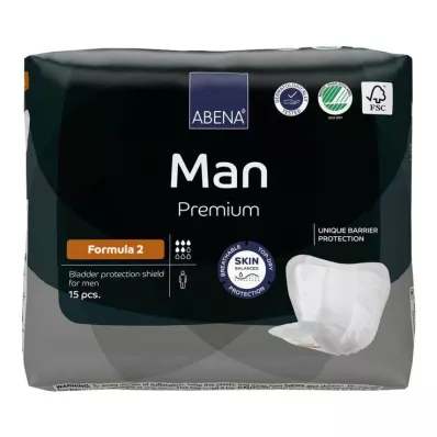 Abena Man Premium formula 2 sisetallad, 15 tk