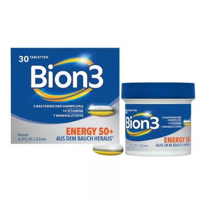 BION3 50+ energiatabletid, 30 tk