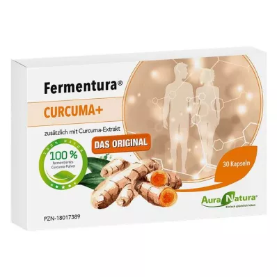 FERMENTURA Curcuma plus kapslid, 30 tk