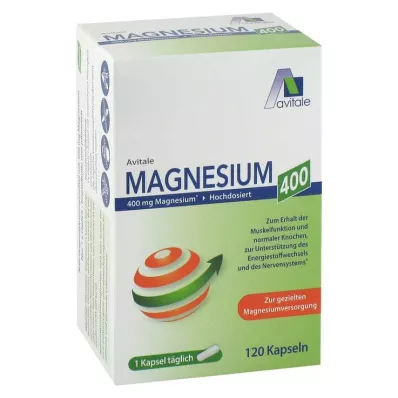 Magneesium 400 mg kapslid, 120 tk