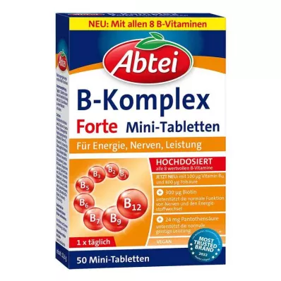 ABTEI B-vitamiini kompleks forte tabletid, 50 tk