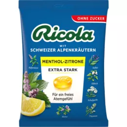 RICOLA o.Z.Beutel Menthol lemon extra strong Bon., 75 g