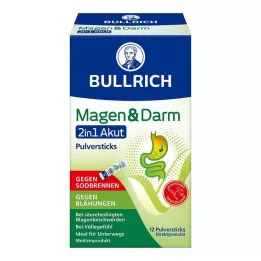BULLRICH Maha &amp; Soolestik 2in1 Akuutne pulbriline pulk, 12 tk