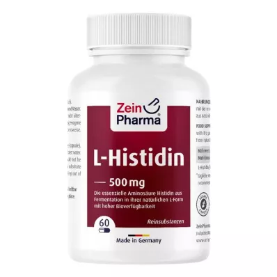 L-HISTIDIN 500 mg kapslid, 60 tk