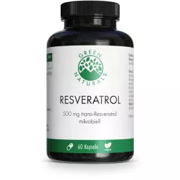 GREEN NATURALS Resveratrooli m.Veri-te 500 mg vegan, 60 tk