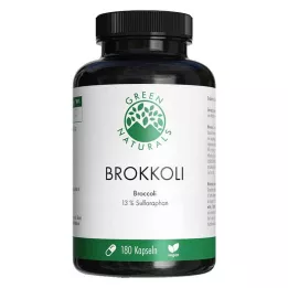 GREEN NATURALS Brokkoli+13% Sulforaphane vegan Kps, 180 tk