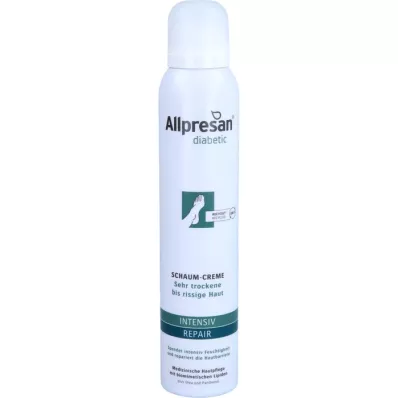 ALLPRESAN diabeetiline Inten.+Repair w.Urea Foam Cr., 200 ml