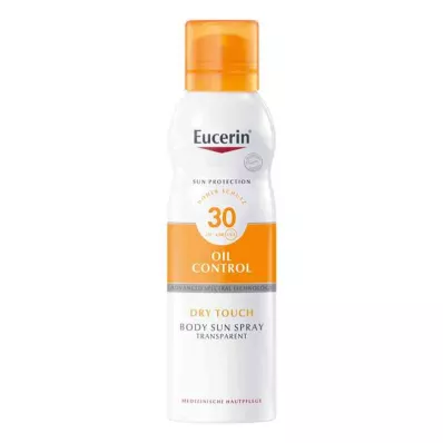 Eucerin Sun Oil Control Dry Touch kehasprei LSF 30 (200 ml)
