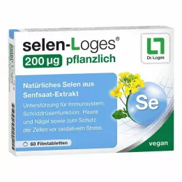 SELEN-LOGES 200 μg taimseid õhukese polümeerikattega tablette, 60 tk
