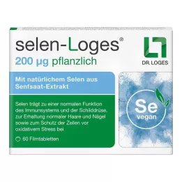 SELEN-LOGES 200 μg taimseid õhukese polümeerikattega tablette, 60 tk