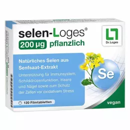 SELEN-LOGES 200 μg taimseid õhukese polümeerikattega tablette, 120 tk