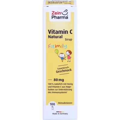 VITAMIN C NATURAL 80 mg perekondlik siirup, 50 ml