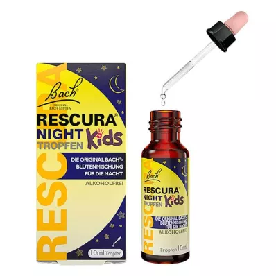 Bach Flowers Original Rescura Night Kids alkoholivabad tilgad, 10 ml
