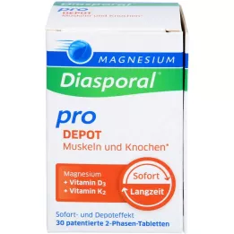 MAGNESIUM DIASPORAL pro D3+K2 DEPOT Muscle+Kno.Tab, 30 tk