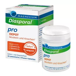 MAGNESIUM DIASPORAL pro D3+K2 DEPOT Muscle+Kno.Tab, 30 tk