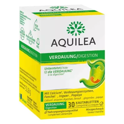 Aquilea digestion närimistabletid, 30 tk