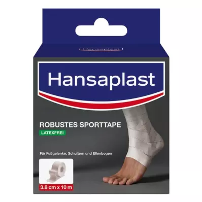 Hansaplast robustne sporditeip 3,8 cmx10 m valge, 1 tk