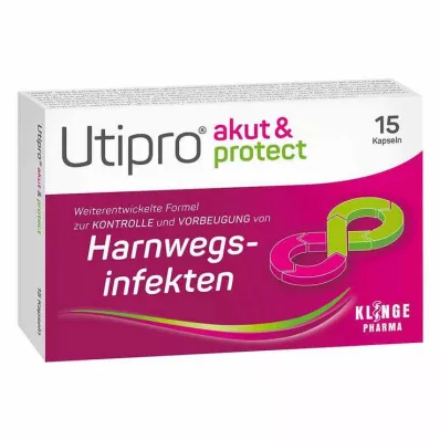 Utipro® acute &amp; kaitsekapslid, 15 tk