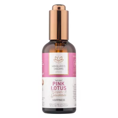 Himalayas Dreams Ayurveda Body &amp; näoõli Pink Lotus, 100 ml