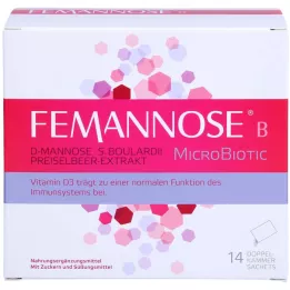 FEMANNOSE B Mikrobiotic Granules, 14 tk