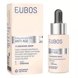 EUBOS ANTI-AGE 1% Bakuchiol seerumi kontsentraat, 30 ml