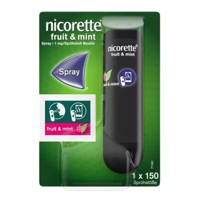 Nicorette Fruit &amp; Mint Spray 1 mg / pihusti Nfc, 1 tk