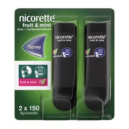 NICORETTE Fruit & Mint Spray 1 mg/spray NFC, 2 tk