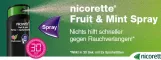 Instructions for use for Nicorette Fruit & Mint Spray 1 mg / pihusti Nfc, 2 tk - 1