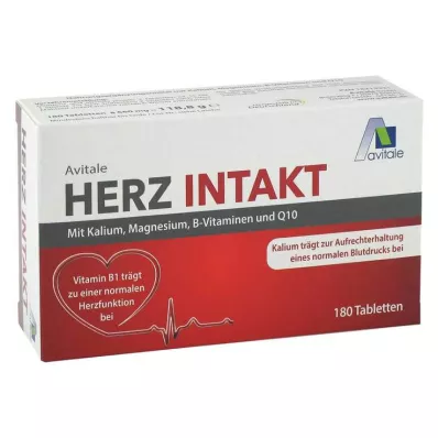 HERZ INTAKT kaalium+magneesium+B-vitamiinidega tbl, 120 tk