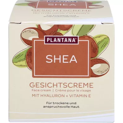 PLANTANA Shea näokreem Hyaluron &amp; E-vitamiin, 50 ml