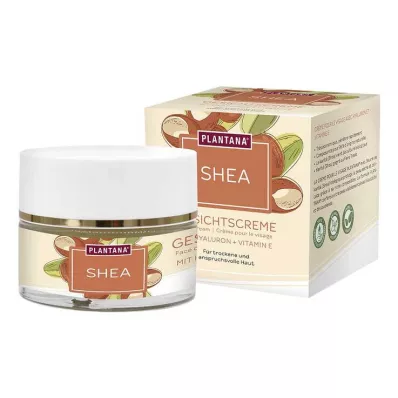 Plantana Shea näokreem hüaluroonhape &amp; E-vitamiin, 50 ml