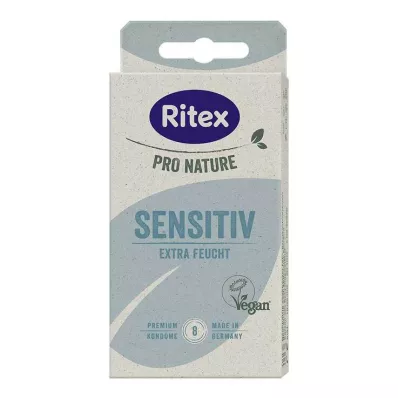 Ritex Pro Nature Sensitive vegan kondoomid, 8 tk