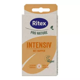 RITEX PRO NATURE INTENSIV vegan kondoomid, 8 tk