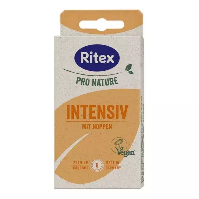 Ritex Pro Nature Intensive vegan kondoomid, 8 tk