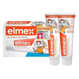ELMEX Laste hambapasta 2-6 aastat Duo Pack, 2X50 ml