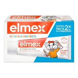 ELMEX Laste hambapasta 2-6 aastat Duo Pack, 2X50 ml