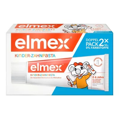 Elmex laste hambapasta 2 - 6 aastat duo pakk, 2x50 ml
