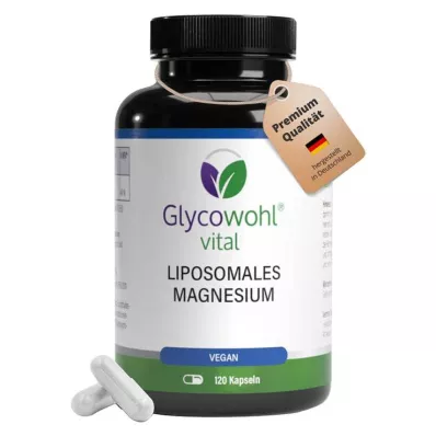 GLYCOWOHL vital liposomaalne magneesium kõrge annusega kapslid, 120 tk