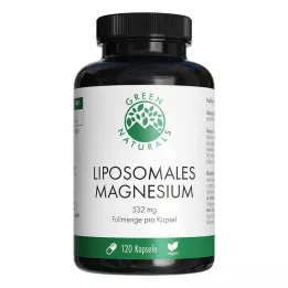 GREEN NATURALS Magneesiumtsitraat liposomaalsed veg.kapslid, 120 tk