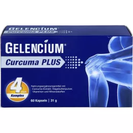 GELENCIUM Curcuma Plus kõrge annus koos vit.C kapslitega, 60 kapslit