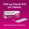 VITAprompt B12 1000 mikrogrammi õhukese polümeerikattega tabletid, 50 tk