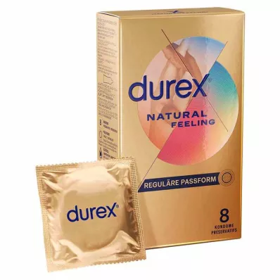 DUREX Natural Feeling kondoomid, 8 tk