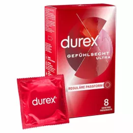 DUREX Sensitive ultra kondoomid, 8 tk