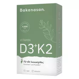 BAKANASAN D3+K2-vitamiini kapslid, 60 kapslit