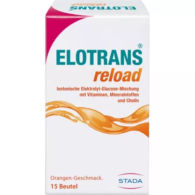 ELOTRANS reload elektrolüütide pulber koos vitamiinidega, 15X7.57 g