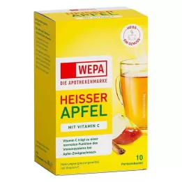 WEPA kuum õun + C-vitamiini pulber, 10X10 g