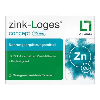 Zinc-Loges concept 15 mg gastroresistentsed tabletid, 30 tk Zinc-Loges concept 15 mg gastroresistentsed tabletid, 30 tk
