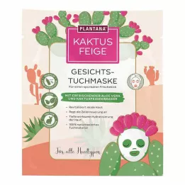 PLANTANA Kaktusepirni näomask aloe veraga, 1 tk