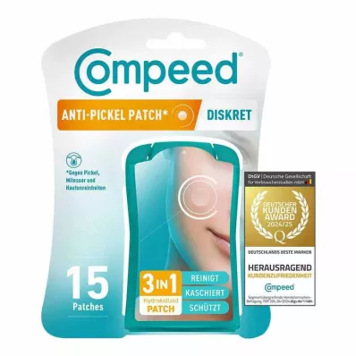 COMPEED Diskreetne punnitusvastane plaaster, 15 tk COMPEED Diskreetne punnitusvastane plaaster, 15 tk