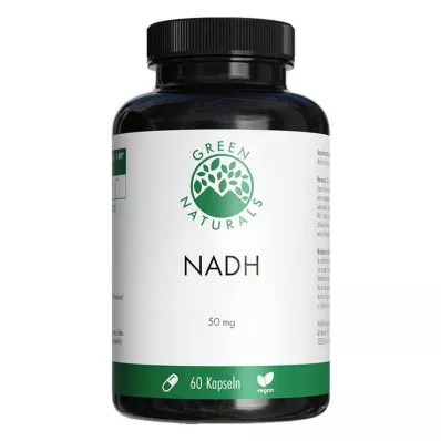 Green Naturals Nadh vegan ja suure doosiga kapslid, 60 tk